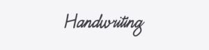handwriting