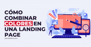 cómo combinar colores en una landing page