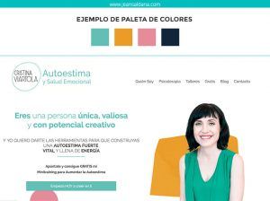 paleta de colores cómo combinar colores en landing page