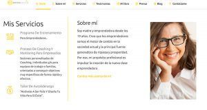 Web Emma Garcia secciones
