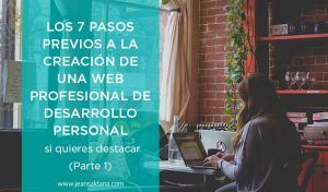 como crear una web profesional de desarrollo personal