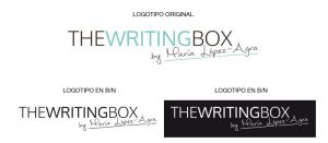 logotipo original y variantes en blanco y negro