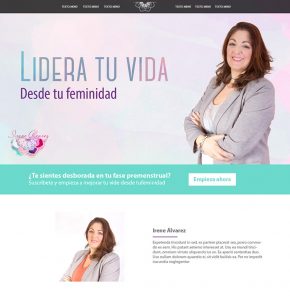 página de inicio coaching en femenino