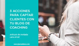 como captar clientes con blog de coaching