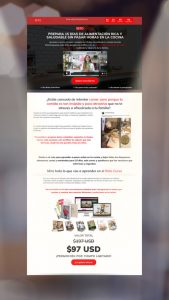 Diseño Embudo de Ventas Landing Page 2