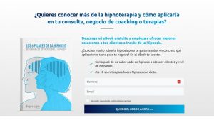 Página de captura alta conversión
