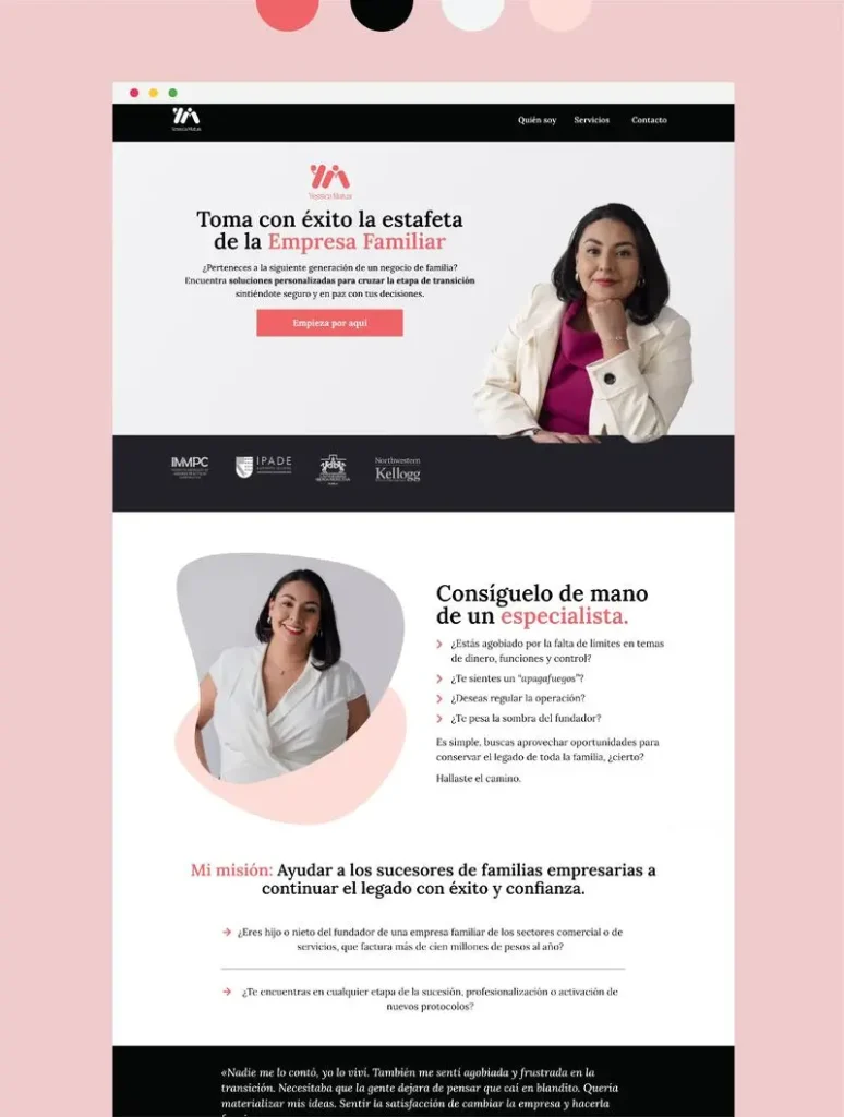 yessica matus coach negocios familiares marca personal