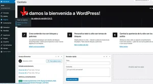 añadir página en wordpress
