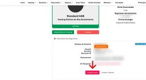webempresa cPanel