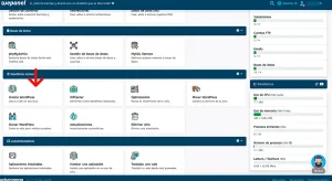 instalar wordpress a un clic con webempresa