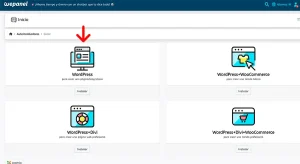 instalar wordpress automático webempresa