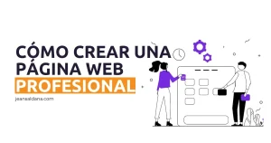 cómo crear una página web profesional en wordpressr